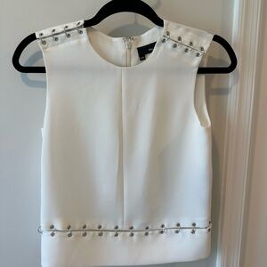 the KOOPLES sleeveless top